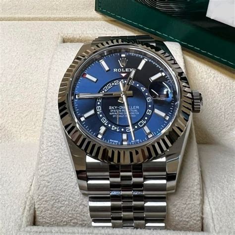 rolex sky dweller chocolate replica|rolex sky dweller blue 2022.